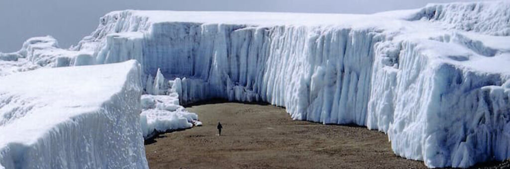 Kilimanjaro Glaciers: Furtwängler, The Largest Glacier