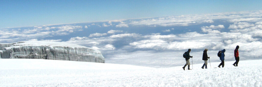 Kilimanjaro Glaciers: A Guided Trek approach The Summit