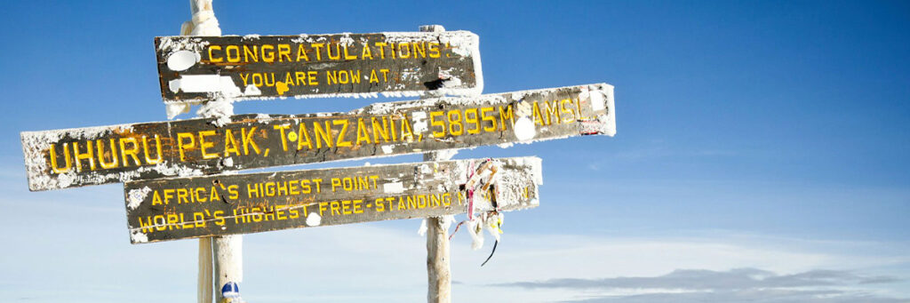 Kilimanjaro Glaciers On Summit