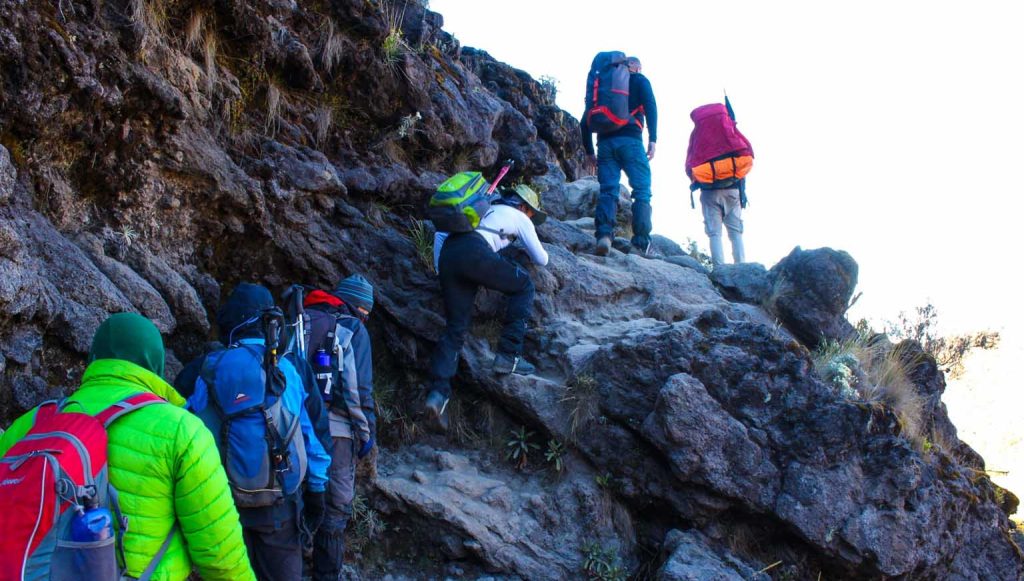 When you join Kilimanjaro groups with us you have full support of our crew